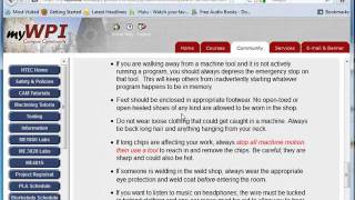 Taking the Safety Quiz
