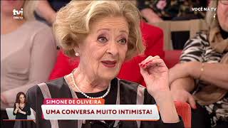 Os amores e desamores de Simone de Oliveira - Você na TV!