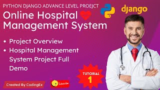 Hospital Management System Project Using Python Django | Project Overview and Demo