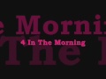 4 In The Morning with Lyrics - Gwen Stefani