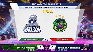 🔴 Live: Haryana Steelers vs Patna Pirates Live – FINAL | HAR vs PAT | PKL Live Match Today