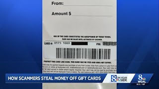 Scammers target gift cards using barcode tricks