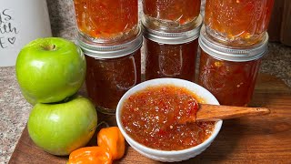 HOT Apple Habanero Jam | Hot | Easy | How to