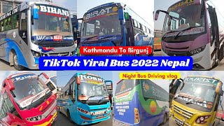 TikTok viral Bus haru ko review // Kathmandu To Birgunj // Night Bus Details // Bus vlog Nepal 🇳🇵