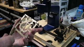 Repairing an antique brass cuckoo clock movement