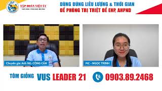 GIAO LƯU TRỰC TUYẾN: Bí quyết dùng đúng LIỀU LƯỢNG & THỜI GIAN PHÒNG - TRỊ TRIỆT ĐỂ BỆNH AHPND-Kỳ 2