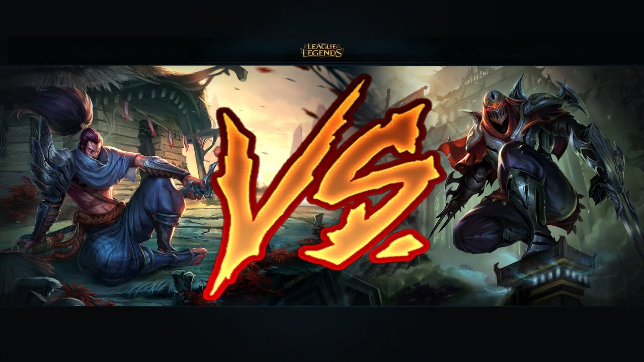 Zed Contre Yasuo