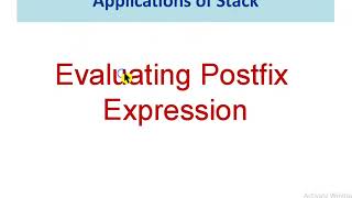 Stack Application | Data Structures | Fathima G
