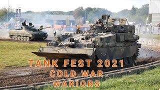 TANK FEST 2021 (Saturday) - COLD WAR Chieftain ARV, Cougar, Saladin and more! - 4K - The Tank Museum