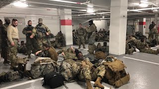 ‘Utterly unacceptable’: Outrage over National Guard treatment