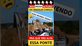 Liberou a ponte 🤦🏻 @jornadanorodotrem #caminhão #caminhoneiro #jornadanorodotrem