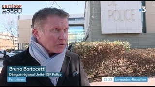 CSP BÉZIERS - NOUVEAU SUICIDE DANS LA POLICE - BRUNO BARTOCETTI SUR FRANCE 3