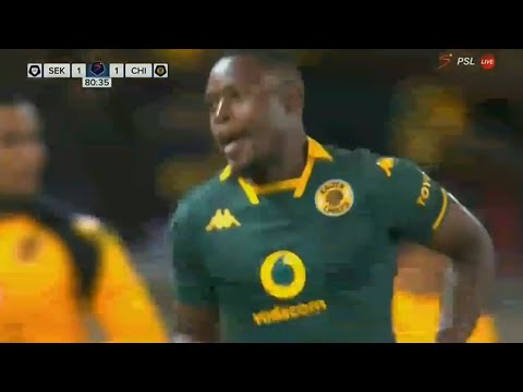 Ranga Chivaviro Goal, Sekhukhune Vs Kaizer Chiefs (1-1), All Goals ...