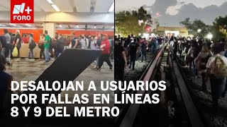 Metro CDMX: Desalojan a usuarios por zona de vías en la Línea 9 del Metro CDMX, ¿qué pasó?