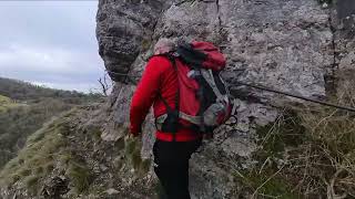 Conquering Giddy Edge: Walking the Treacherous Path in Matlock Bath