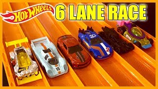 Hot Wheels 6 Lane Race - 2018 New Castings - Series 14, Race 2