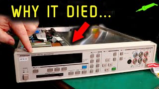 🔴 Advantest R6581T Dead Display Repair - No.1120