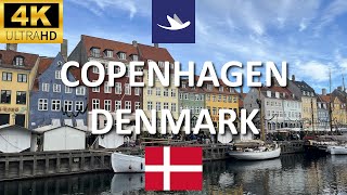 🇩🇰 Copenhagen, Denmark - Havnepromenade and Nyhavn (4K)