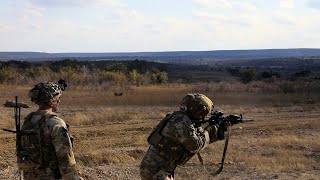 Soldiers Conduct Buddy Team Live-Fire