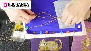 Embroidery and Stitching with Golden Hinde Goldwork at Hochanda!