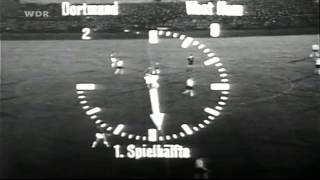 1965-66  Borussia Dortmund - West Ham Utd Cup Winners  Cup Semi Final 2nd leg