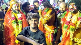 Dancer Sharath Teenmar Dance with Potharaju at Secunderabad Bonalu 2022 | Dancer Sharath dance 2022