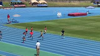 2023新発田サマーチャレンジ　小学生男子100m登石奏RizeAC