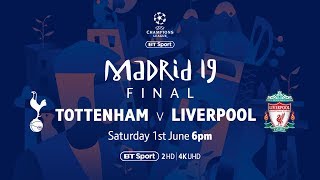 Watch Tottenham Hotspur vs Liverpool live on BT Sport's YouTube channel