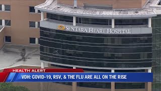 VDH: COVID-19, RSV, \u0026 the flu are all on the rise