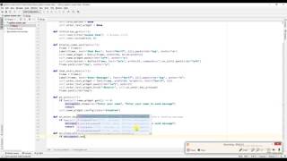 2. Socket chat application using Python - GUI(Part 2)