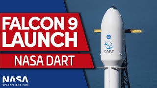 NASA DART - SpaceX Falcon 9 Launches Asteroid Impact Mission