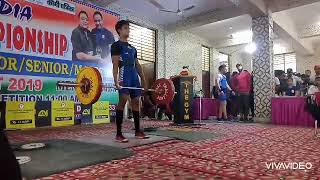 Deadlift championship 59 kg bw