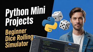 Python Mini Projects Beginner Dice Rolling Simulator