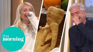 Phillip & Holly Lose It Over Rude Vegetables | This Morning
