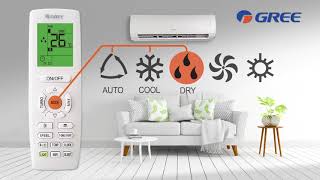 How to use GREE AC Remote