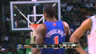 Amare Stoudemire Highlights 28 points Knicks vs Celtics Game 1 HD