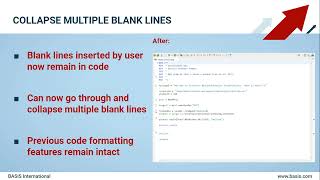 TC22 Dev Tools BBj Code Formatter