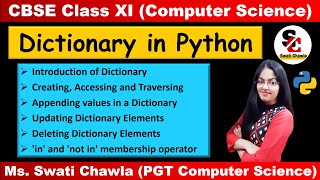 Dictionary in Python Class 11 | Dictionaries in Python | Python Dictionary