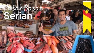 Sarawak PASAR BASAH SERIAN📢Ikan keli termurah di sini⭐️