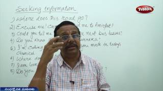 Seeking Information || Spoken English through Telugu