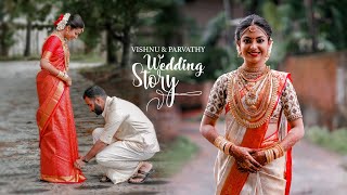 KERALA Traditional Wedding Film | Vishnu & Parvathy