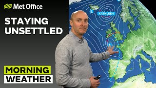 08/04/24 – Remaining unsettled – Morning Weather Forecast UK – Met Office Weather