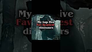 My top five fav scary dinosaurs #dinosaurs #dilophosaurus #utahraptor #viral #subscribe #fyp #fy