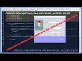 Login Form In Java Using MySQL, Access And SQLite - 1 - Creating the Login Form