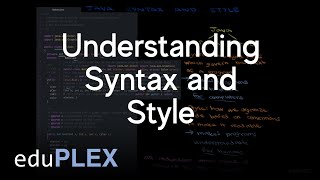 Understanding Syntax and Style | Java Syntax and Style | AP Computer Science A | eduPLEX