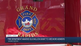 Grand Rapids Fire Dept. to hire 8 first responders with millions in federal funding