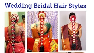 Bridal Poola Jada Designs/Traditional Hair Style/Wedding Poola Jadalu/Indian Bridal Poola Jadalu