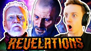 OFFICIAL BLACK OPS 3 ZOMBIES REVELATIONS CINEMATIC INTRO: MAXIS REVEAL & DEATH EXPLAINED & REACTION