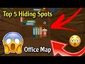 Top 5 Hiding Spots in Office Map (Hide Online) || HideWithArfan