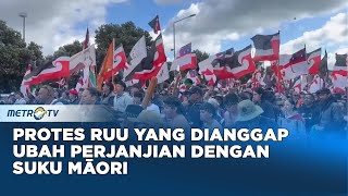 Protes RUU yang Dianggap Ubah Perjanjian dengan Suku Māori